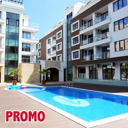 Apartments Stamopolu Lux With Pool View Primorsko Ngoại thất bức ảnh